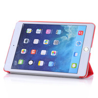 Inteligentna obudowa do ipada Mini 1 2 3 4 5 6 7.9 cala Ultra Slim PU skórzane etui + PC przezroczyste etui z tyłu do Apple iPad mini 5 4 3 2 4